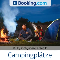 Stellplatz am Campingplatz Finnland